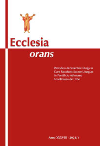 copertina_Ecclesia_orans_2021